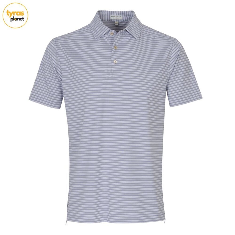 Size XXL - Peter Millar Dellroy Performance Jersey Polo Shirt	- Lavender Fog NEW